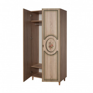 Dulap haine Model Stil, Multicolor, 90x52x192 cm - Img 6