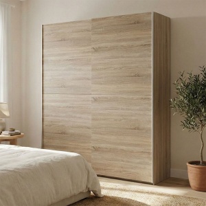 Dulap haine Noez, stejar sonoma, 170.5x61x190.5 cm - Img 2