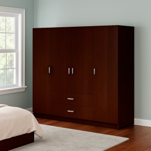 Dulap haine Royal, wenge, 200x58x177 cm - Img 3