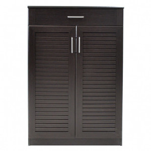 Dulap Pantofi Model Lilith, Wenge, 80x37x123 cm - Img 4