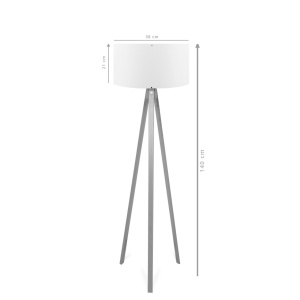 Lampadar AYD Negru 140x38x38 cm - Img 3