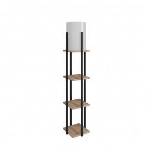 Lampadar Nora SRC Natural Negru - Img 2