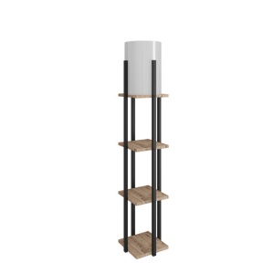 Lampadar Nora SRC Natural Negru - Img 2