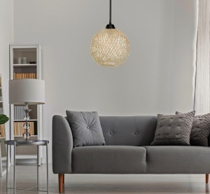 Lustra 190 Negru 22x24x55 cm - Img 2