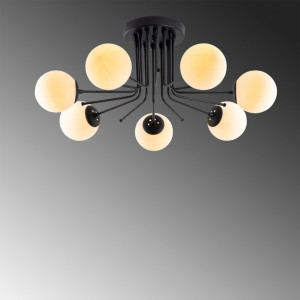 Lustra Daisy-147-AV Negru - Img 4