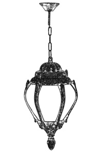 Lustra de exterior OP Maro 50x20 cm - Img 2