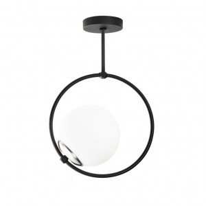 Lustra Dolunay - 3901 Negru Alb - Img 2