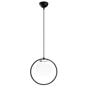 Lustra Dolunay Negru 26x15x126 cm - Img 2