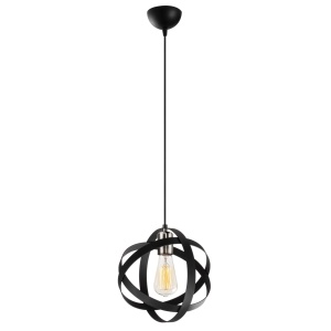 Lustra Gezegen Negru 25x25x121 cm - Img 5