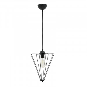 Lustra Saway E27 negru 30x30x80cm - Img 1