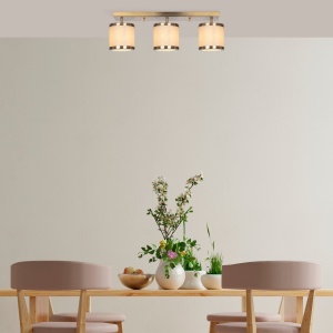 Lustra Way Caramiziu 66x15x21 cm - Img 1