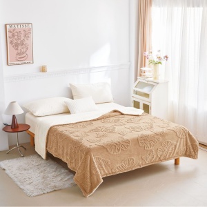 Patura Cocolino cu Blanita 200x230 cm - Velvet Butterflies V3
