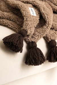 Patura pentru Pat Dublu Model Puffy 160 Camel - Img 4
