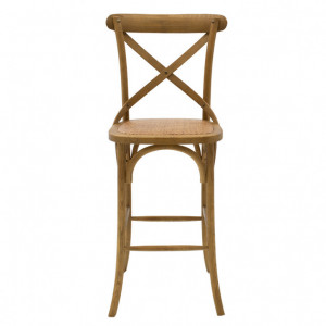 Scaun bar Model Reid, Nuc, 45x52x116 cm - Img 4