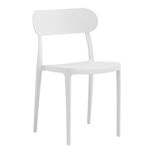 Scaun de Gradina Amvroan, alb, 51x49x79.5 cm