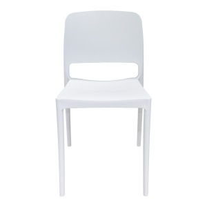 Scaun de Gradina Fenxy, alb, 38x42x77 cm - Img 4