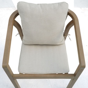 Scaun de Gradina Malibu II, bej, 58x63x74 cm - Img 8