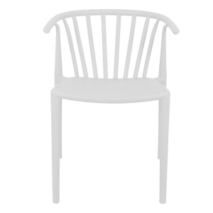 Scaun de Gradina Model Zelma, Alb, 55x53x73 cm - Img 3