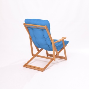 Scaun de gradina My008 Albastru 66x110x48 cm - Img 6