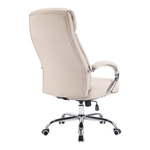 Scaun directorial Venza, bej, 70x65x117-124 cm - Img 2