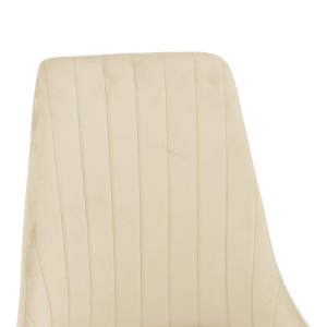 Scaun Model Azori, Bej/Natur , 49x55x85 cm - Img 6