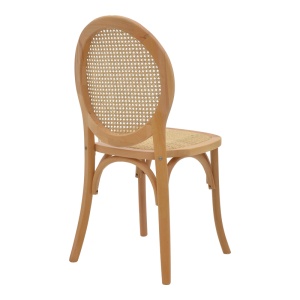Scaun Model Camil, Natur, 45x50x94 cm - Img 2
