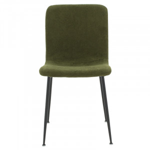Scaun Model Gratify, Kaki/Negru, 44x58x81 cm - Img 4