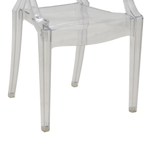 Scaun Model Narova, Transparent, 43x48x92 cm - Img 5