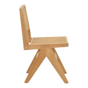 Scaun Model Winslow, Natur, 48x56x82 cm - Img 3
