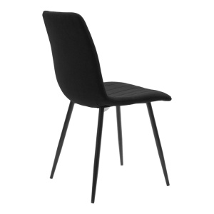 Scaun Noor, negru, 44x53x86 cm - Img 2
