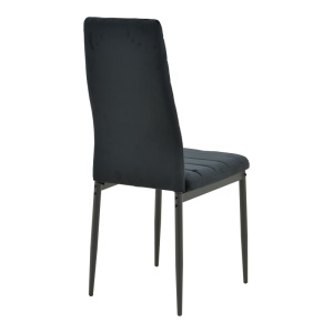 Scaun Parker, negru, 39.5x48x95 cm - Img 2