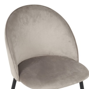 Scaun Perch, gri/negru, 50x43x82 cm - Img 5
