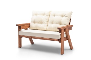 Set de gradina Abant (211) Crem 131x88x80 cm - Img 2
