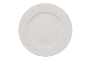 Set farfurii servire, 24 bucati Villa-Servisa Alb 22x22x2 cm - Img 9
