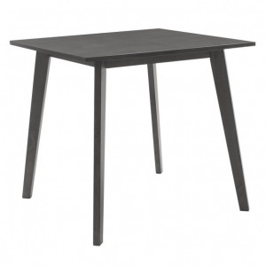 Set Masa si Scaune Benson-Orlean 5 Piese Gri Rustic 80x80x75 cm - Img 3