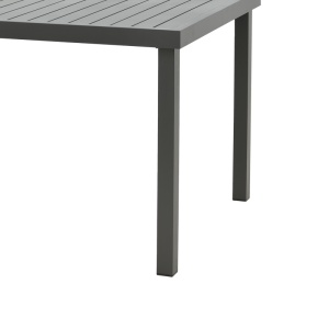 Set masă și scaune de exterior, 7 Piese, Model Naoki-Kliton, Antracit, 150x80x74 cm - Img 11