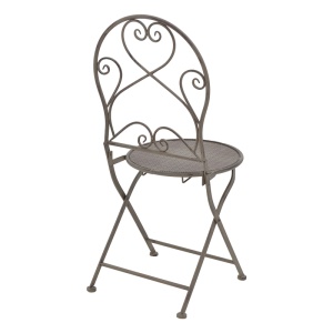 Set Masa si Scaune de Gradina, 3 Piese, Model Walen, Bronz , - Img 3