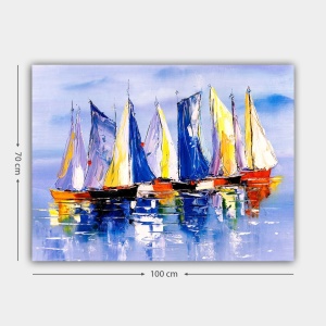 Tablou 619226807 Multicolor 70x100 cm - Img 3