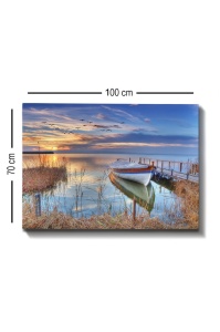 Tablou Kanvas Multicolor 70x100 cm - Img 3