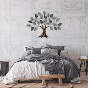 Tablou metalic Alder Multicolor 117x92 cm - Img 3