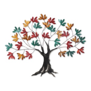 Tablou metalic Yggdrasil Multicolor 115x94x4 cm - Img 6