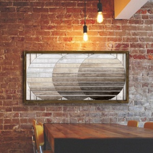 Tablou TAH036 Multicolor 120x60 cm - Img 1