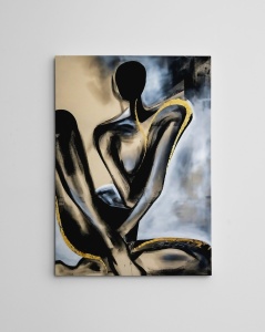 Tablou WY210 Multicolor 50x70x2 cm - Img 3