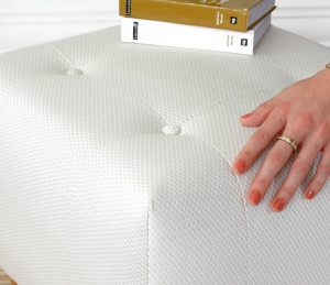 Taburet Galila Bej 44x30 cm - Img 3