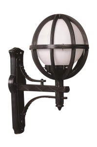 Aplica de perete exterior M4OP Negru 35x23 cm - Img 1