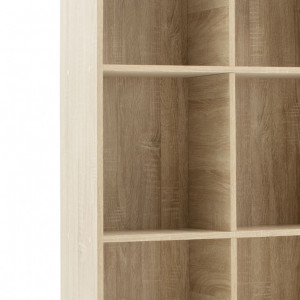 Biblioteca Pako World, Model Firenze, 107x28x28x178 cm, Stejar sonoma - Img 3