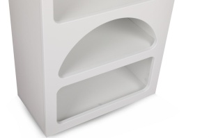 Bibliotecă Venus Alb 60x150x32 cm - Img 10