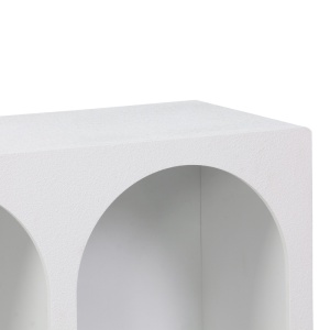 Bufet - Comodă Living Emersi, alb, 120x35x76 cm - Img 5