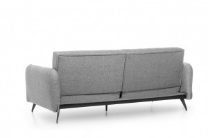 Canapea Extensibila, 3 Locuri Ron Sofabed Gri - Img 3