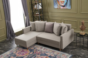 Coltar Extensibil Aydam Left Cream - Img 2